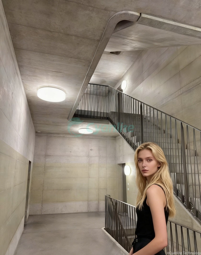 Cyanlite AURA drop lens LED Ceiling light